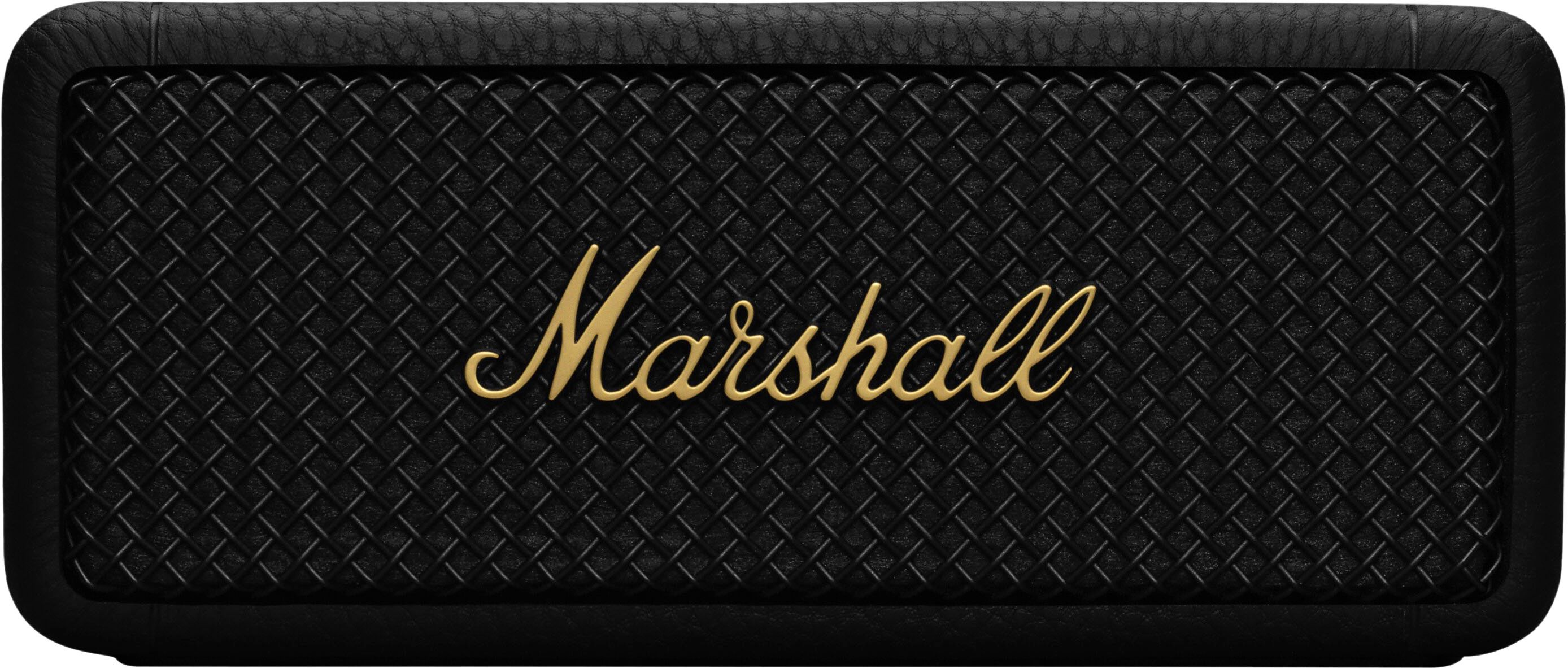 Marshall Emberton II Bluetooth Speaker Black & Brass 1006234 - Best Buy | Best Buy U.S.