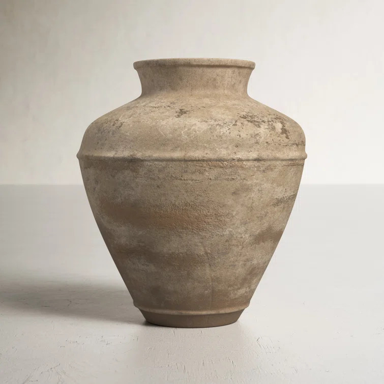 Doreen Brown Indoor / Outdoor Ceramic Jar | Wayfair North America