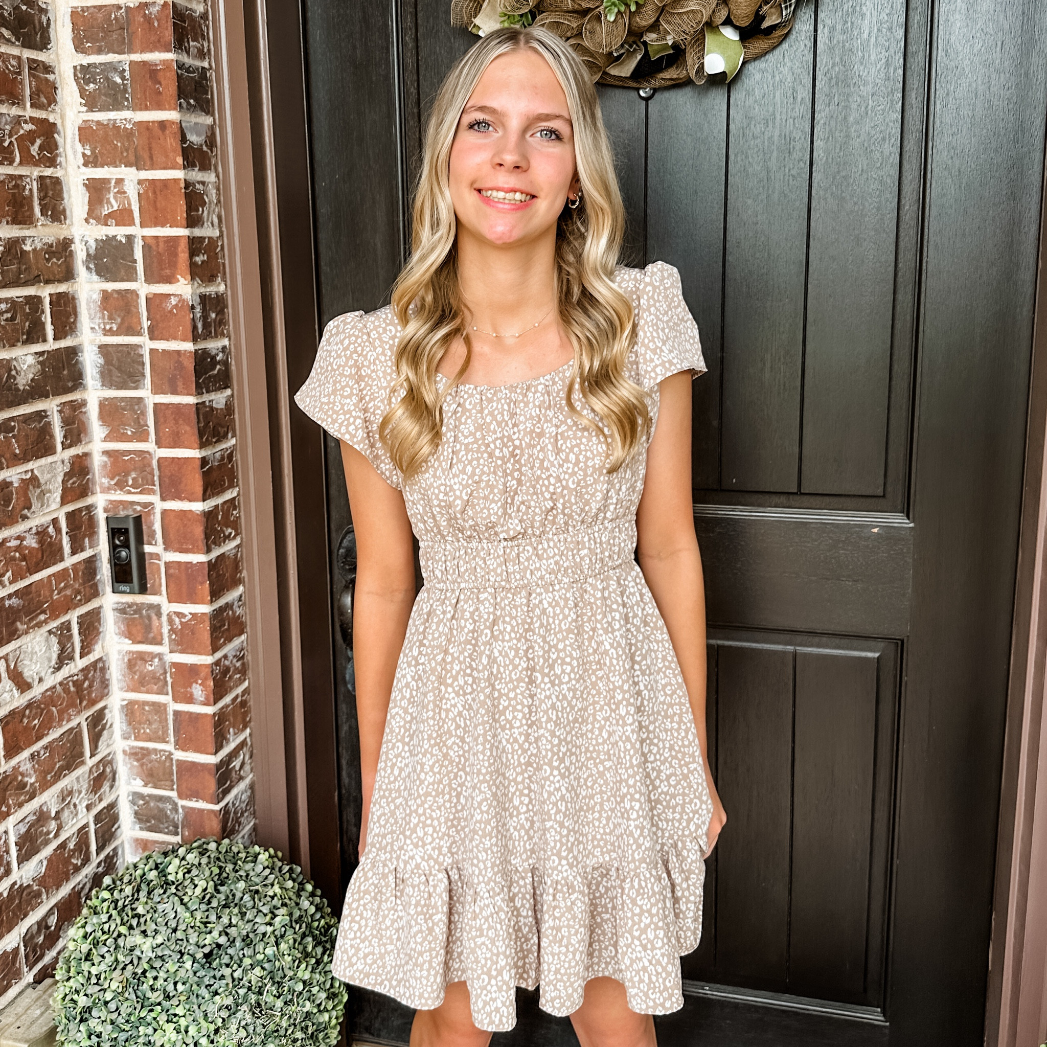 white christmas dresses Girls Floral Summer Dresses