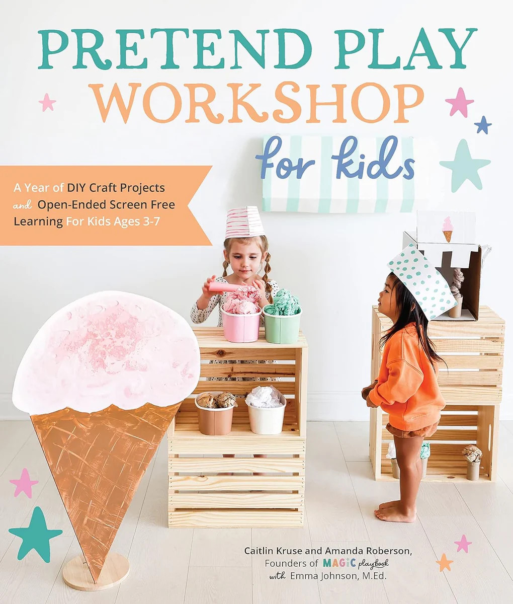Pretend Play Workshop Book for Kids | Magic Playbook