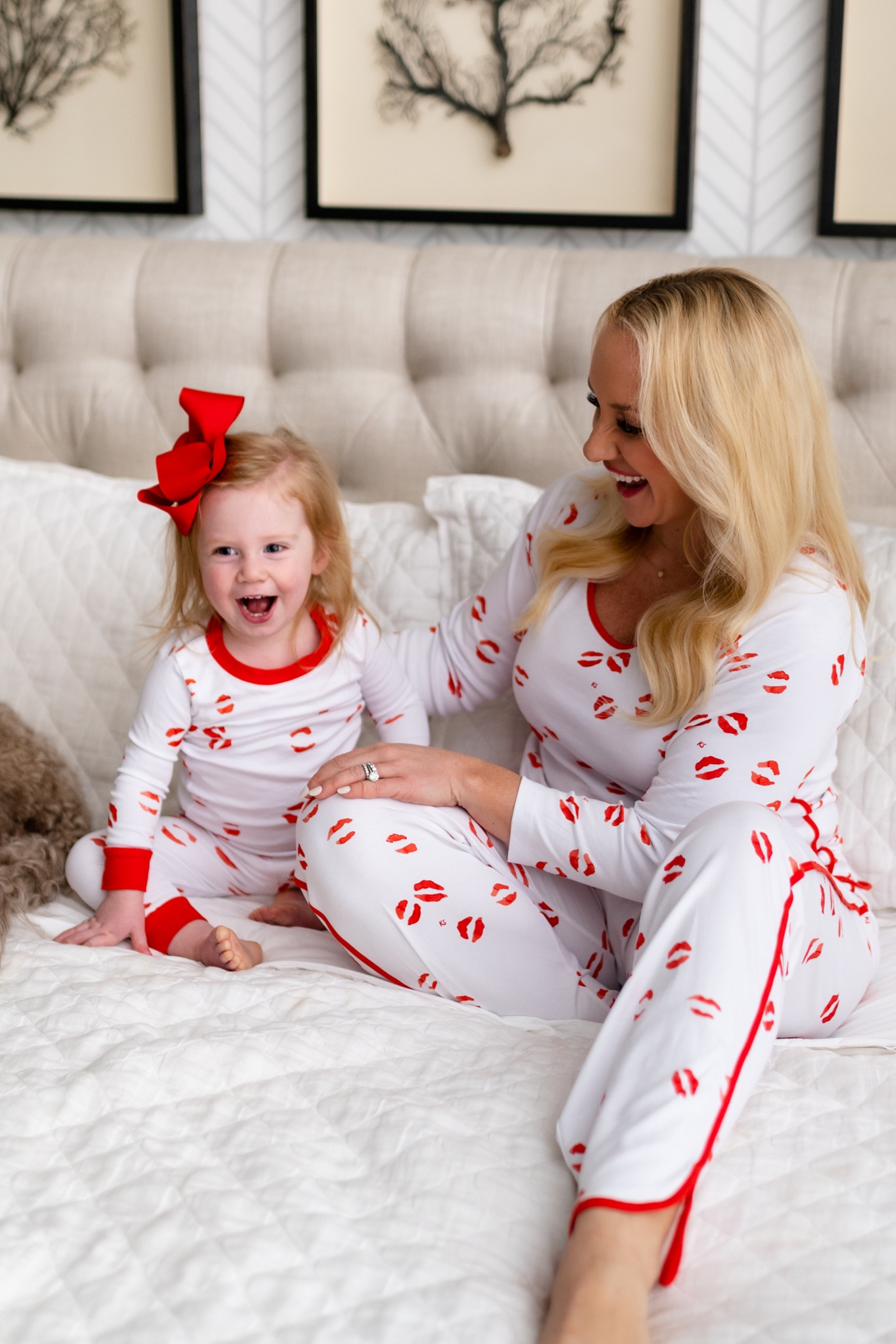 Lake Pajamas. Valentines pajamas. Kissy pajamas. Mommy & me. Ladies & kids matching pajamas. Baby & toddler pajamas. Size small & size 2T. Lake pjs 

#LTKSeasonal #LTKkids #LTKfamily
