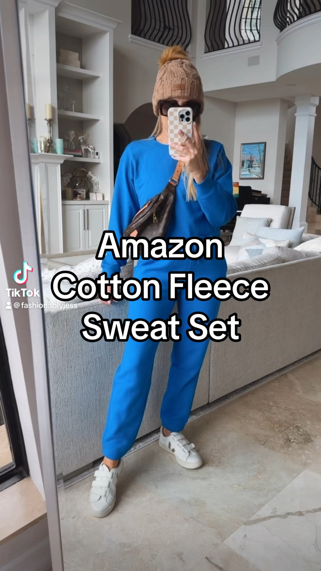The coziest, cotton fleece lined set, lounge, set, wearing small

#LTKover40 #LTKVideo #LTKMostLoved