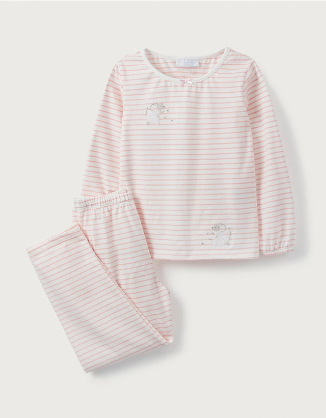 Embroidered Fairy Mouse Pyjamas (1-12yrs) | The White Company (UK)