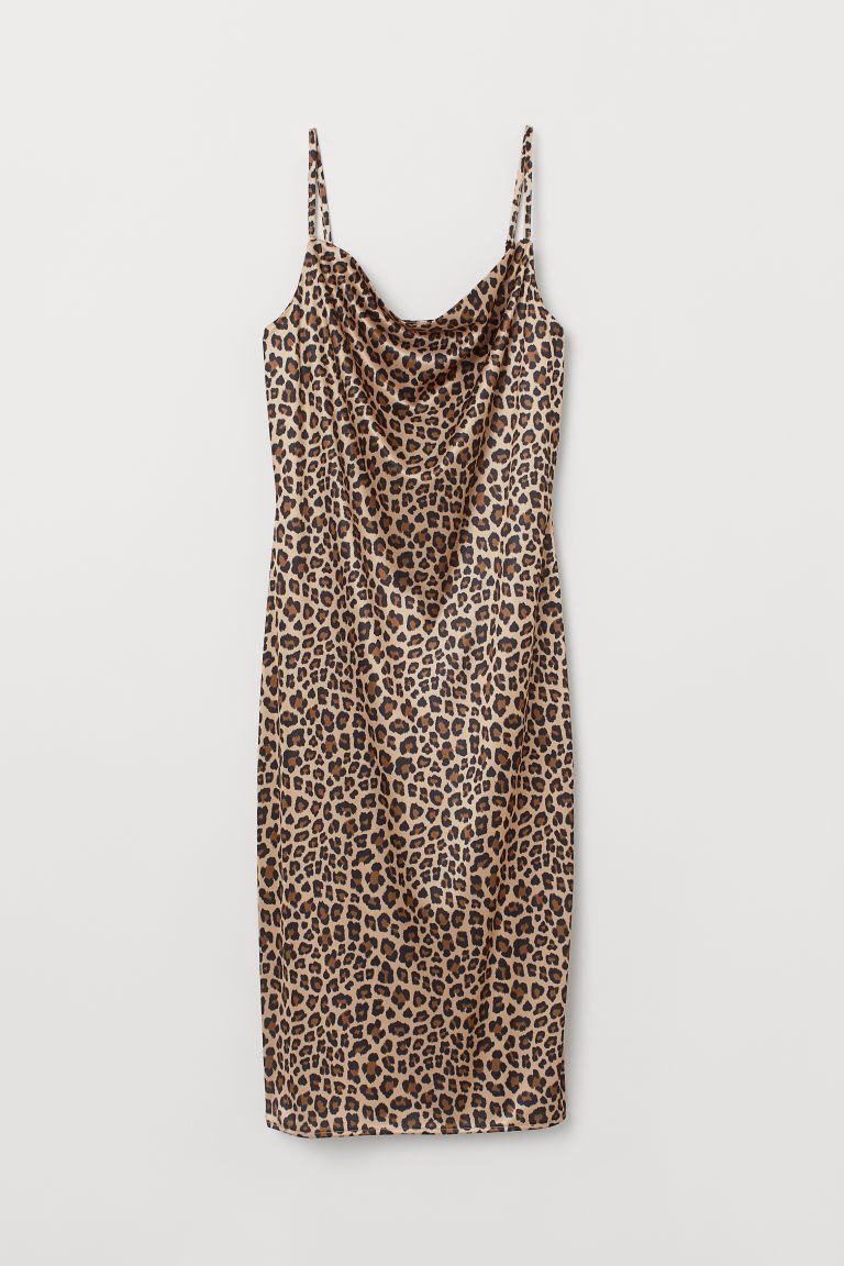 H & M - Slip-style Dress - Beige | H&M (US + CA)