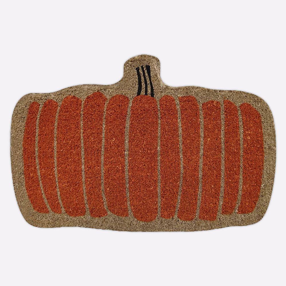 Harvest Pumpkin Doormat | West Elm (US)