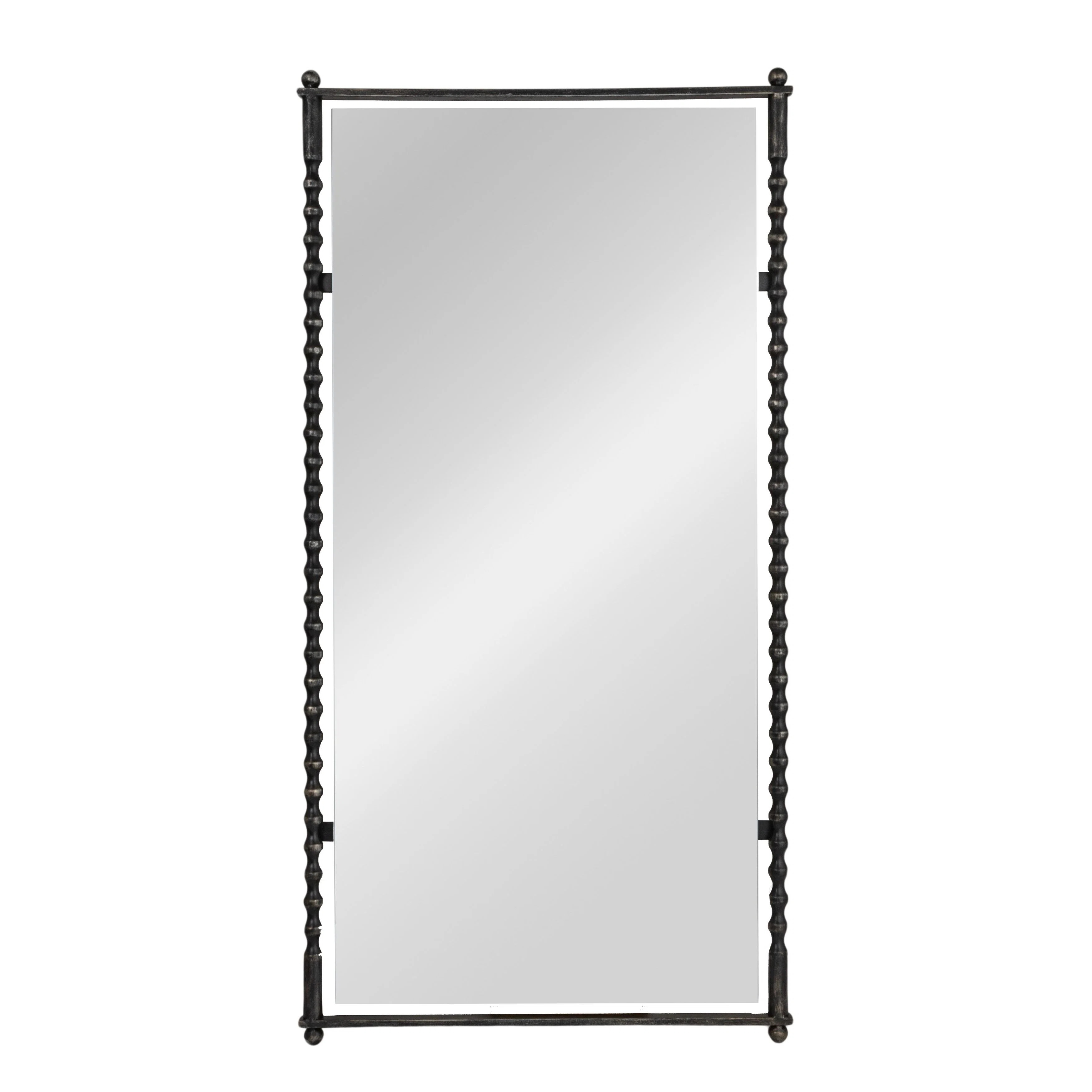 Cast Metal Framed Tall Wall Mirror | Wayfair North America