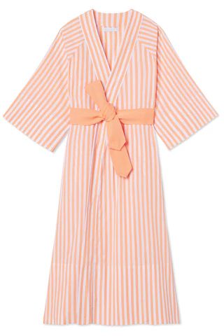 Kimono Robe in Melon | LAKE Pajamas