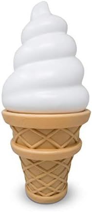 Kwirkworks Ice Cream Cone Decoration - Giant Ice Cream Cone Party Decoration & Room Décor (Vanil... | Amazon (US)