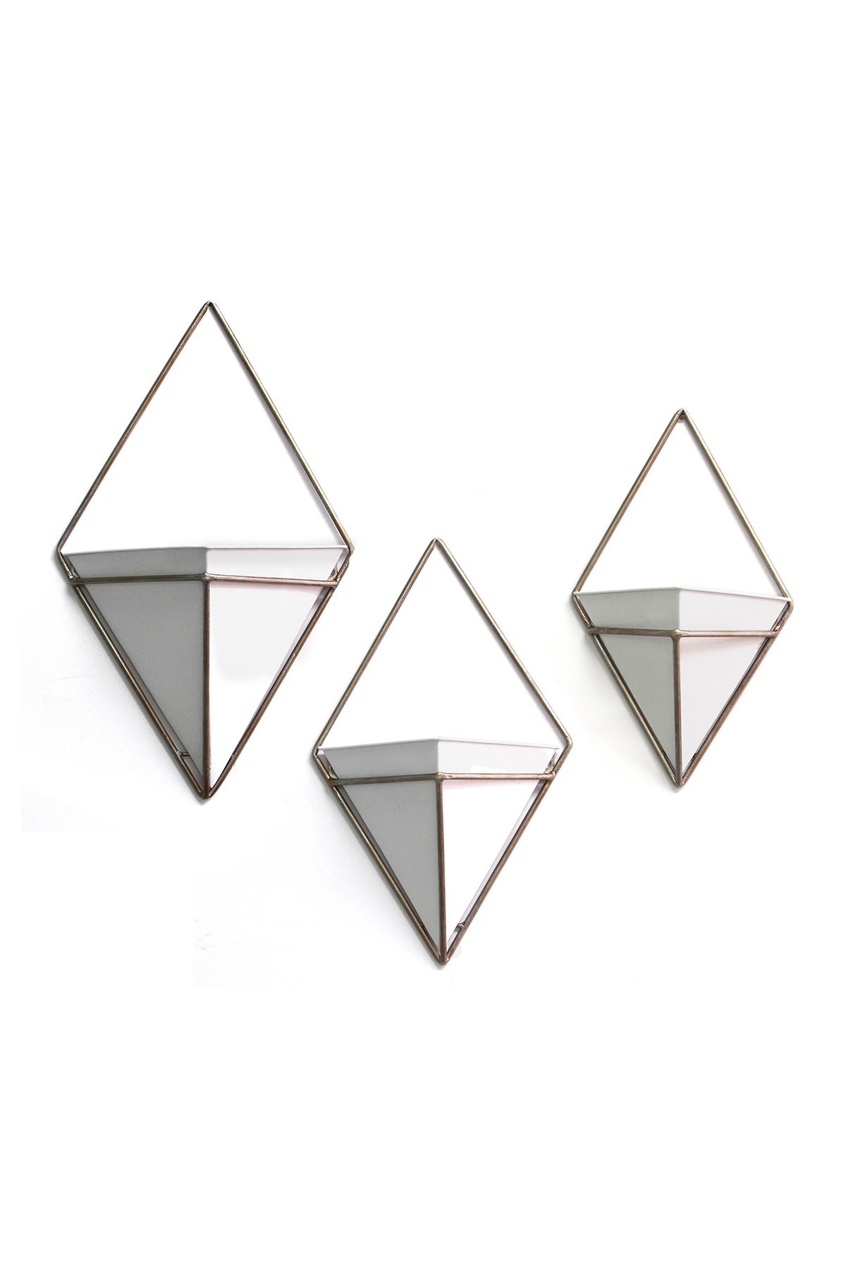 3-Piece White Wall Planter Set | Nordstrom Rack