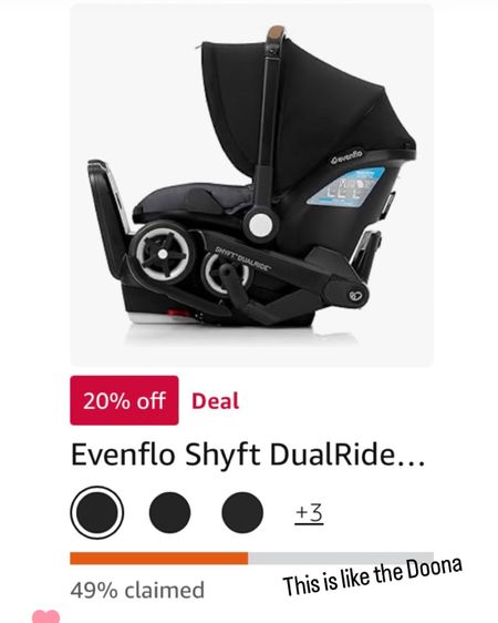 SALE ALERT on this Evenflo Shyft car seat/stroller! Similar to the Doona! #travelsystem #evenflo #amazondeals #amazonbaby #stroller #carseat #babyessentials

#LTKsalealert #LTKbump #LTKbaby