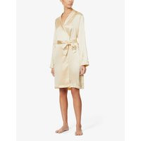 Silk Essence silk-satin robe | Selfridges
