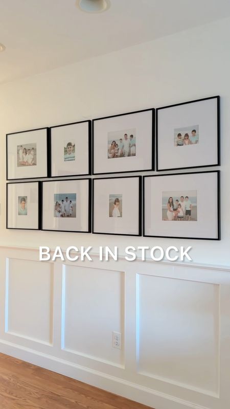 Gallery wall set in a box from Amazon. Perfect for displaying family photos gallery style 

#LTKStyleTip #LTKHome