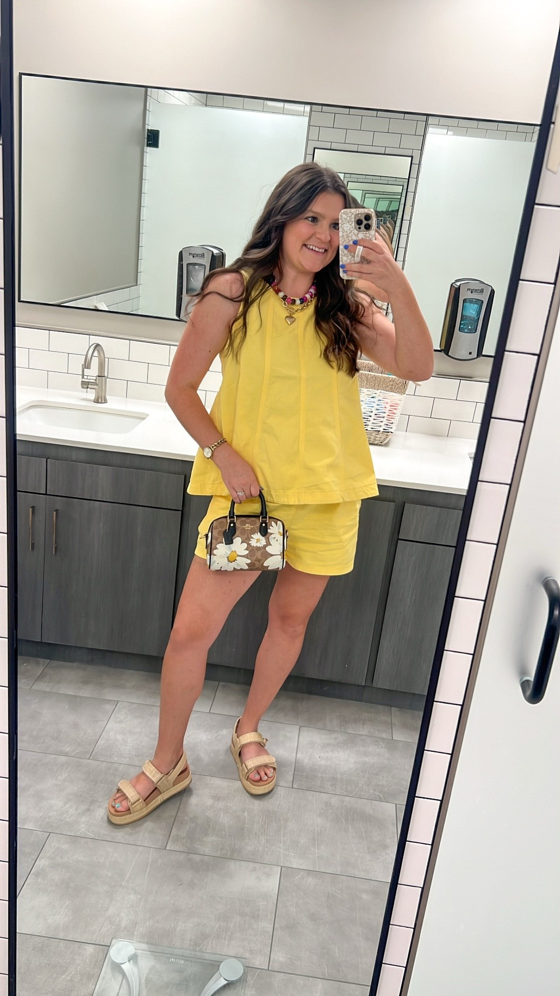 I am obsessed with this matching set for summer! It’s a denim material, stretchy shorts & has pockets. Comes in several colors too! I got my true size M, but if you’re between sizes in the bust area, I would size up. 

Matching set / summer outfit / summer matching set / summer outfit ideas / comfy but cute / mom outfits / mom approved / brunch outfit / date night outfit / cute outfit / yellow outfit / beach vacation outfit / mom style / comfy outfit / girls night outfit / vacation outfit beach /

#LTKootd #LTKmomlife