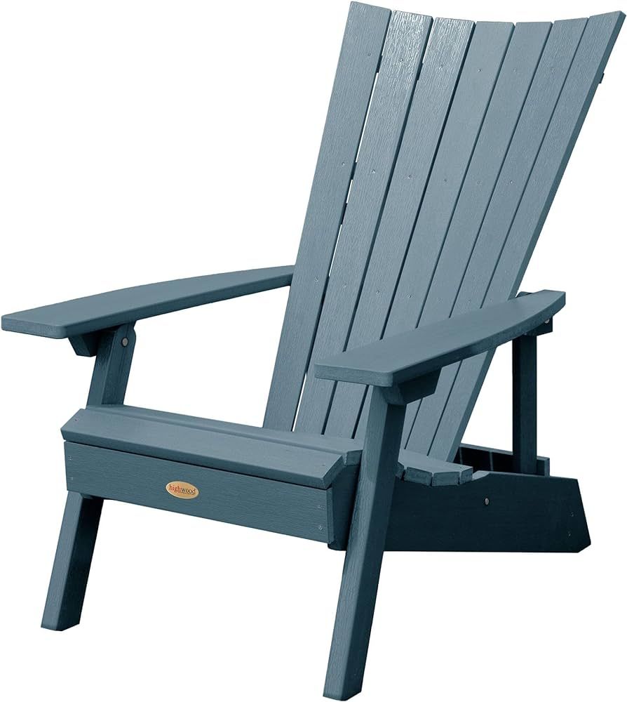 Highwood Manhattan Beach Adirondack Chair, Adult, Weathered Acorn | Amazon (US)