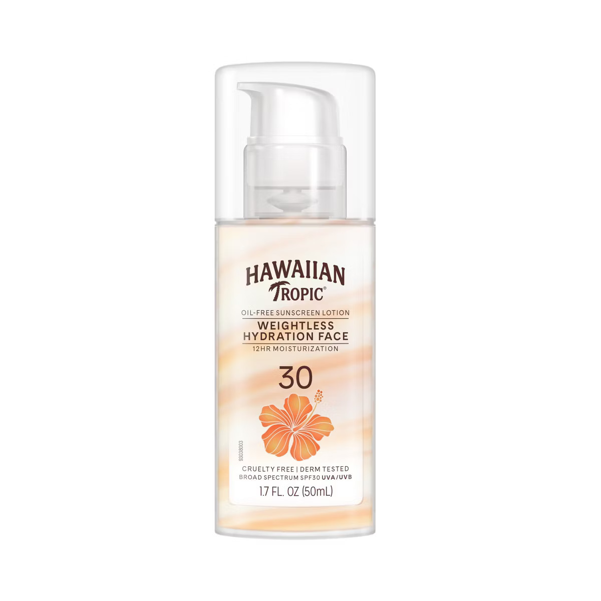 Hawaiian Tropic Silk Hydration Weightless Face Sunscreen - SPF 30 - 1.7oz | Target