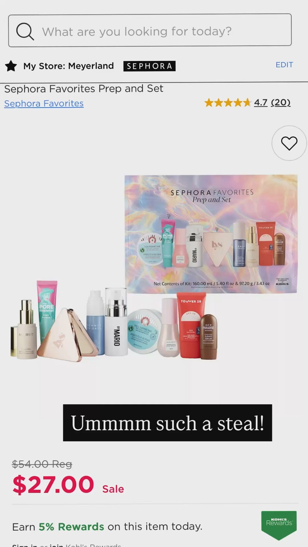Skin prep. Makeup prep. Sephora sale. Sephora at kohls. Makeup by Mario. Tower 28. Glow recipe. Summer Fridays. First aid beauty. Primer. Merit beauty. Let’s beauty. Gifts for skincare lovers. Gifts for makeup lovers. Gift set.

#LTKSaleAlert #LTKgrwm #LTKselfcare