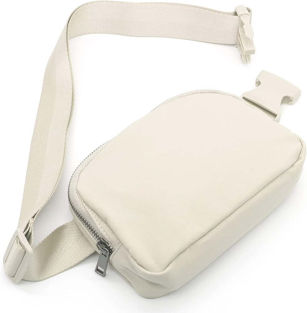 Unisex Smart Belt Bag with Adjustable Strap Small Fanny Pack Crossbody Bag for Running, Short Tri... | Amazon (US)