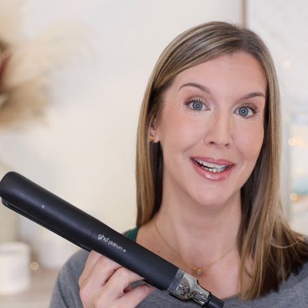 My favorite straightener I use every single day! 💗 GHD Platinum+ 1” Styler is great for fully straightening and smoothing my hair without extensive heat damage, leaving it shiny and healthy. I also use it to get close to my scalp when I have little waves or kinds to get out and to refine curly or wavy styles. I love this guy so much! @ghd_northamerica @Sephora #ghdhair + #ghdxsephora #stylingtool #hairtool #hairproducts 

#LTKover40 #LTKbeauty #LTKstyletip