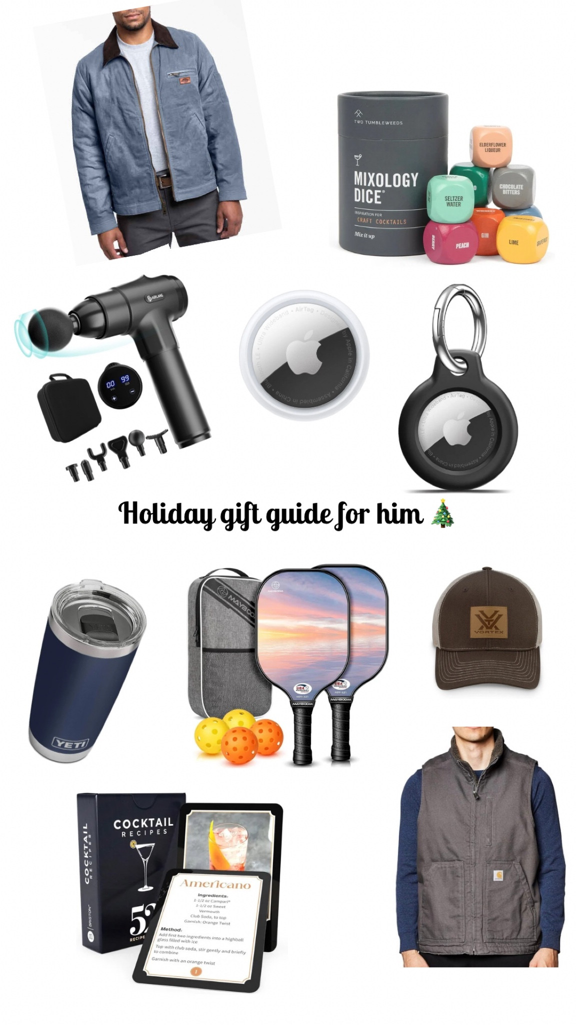 Holiday gift guide for him 🎄

#holidaygiftguide #mensholidaygiftguide #giftguideforhim #holidaywishlist #christmaslist #menschristmaslist #mensgifts

#LTKHoliday #LTKMens #LTKGiftGuide