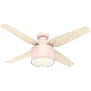 Hunter Fan Company 50263 Cranbrook Ceiling Fan, 52 Blush Pink Finish | Amazon (US)