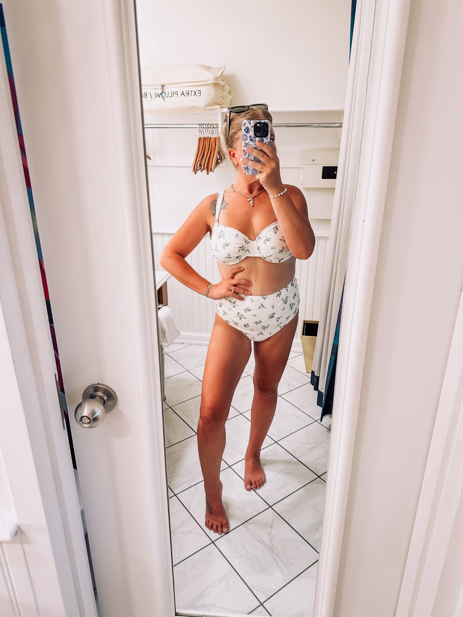 MOM BODY APPROVED TWO PIECE | HIGH WAISTED FULL COVERAGE SWIM BOTTOMS | BLUEBERRY SWIMSUIT 

145 lbs | 5’4” | Bottoms: M | Top: 36DD

#mombody #twopieceswimsuit #fullcoverage #swimsuithaul #swimsuittryon #targetswim 

#LTKSummerEdit #LTKSwim