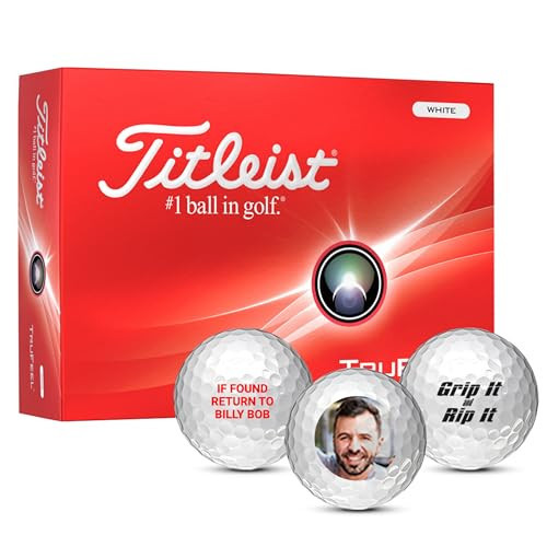 Titleist TruFeel Custom Golf Balls | Logo Golf Balls (Set of 12) | Amazon (US)