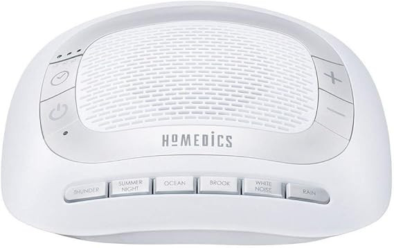 Homedics Rejuvenate White Noise Sound Machine. Travel Sound Machine for Sleep and Relaxing. Great... | Amazon (US)