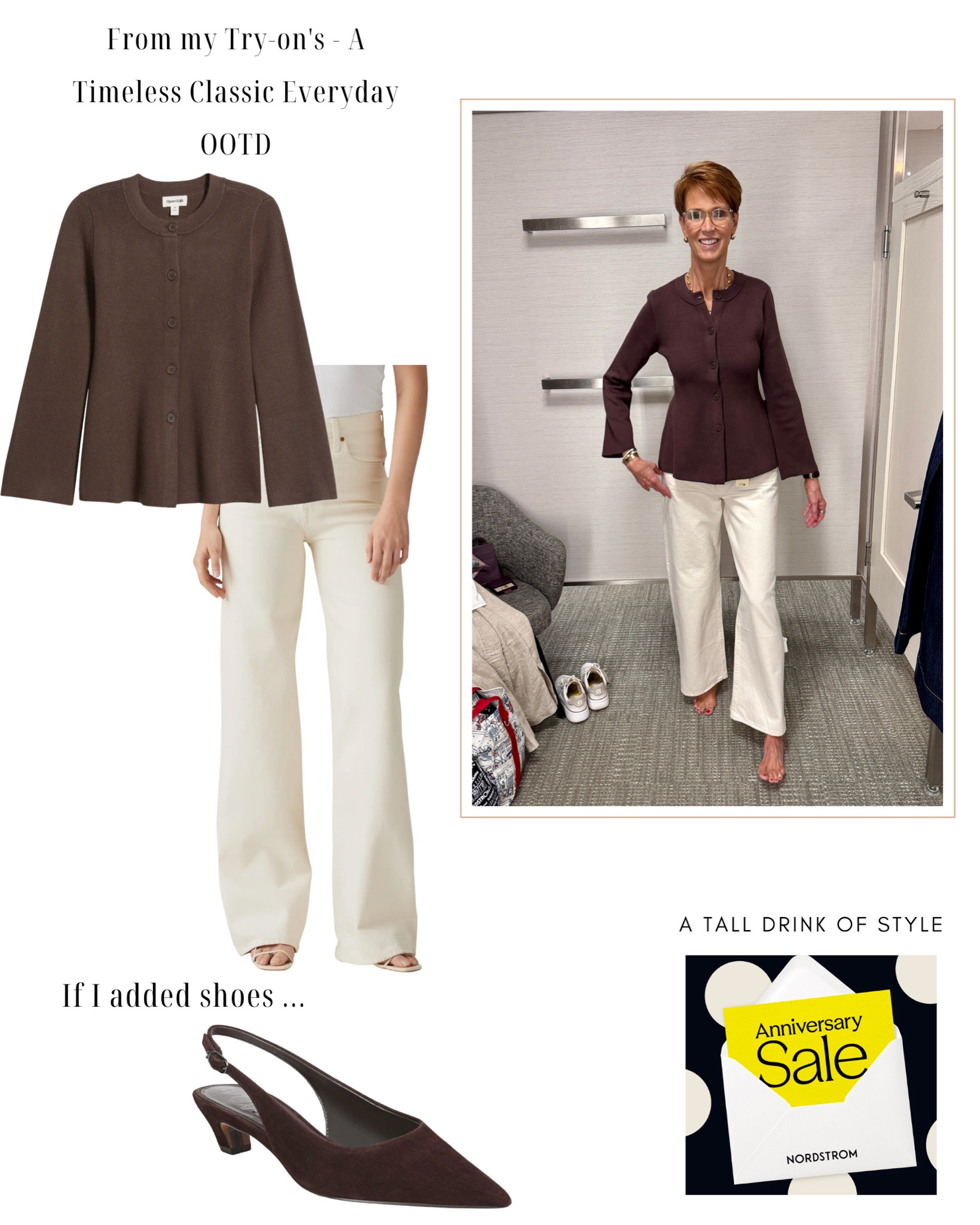 From my Nordstrom anniversary sale  Try On’s - a timeless classic ootd

#LTKootd #LTKSaleAlert #LTKOver40