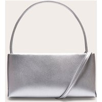 Silver Slim Shoulder Bag | PrettyLittleThing US