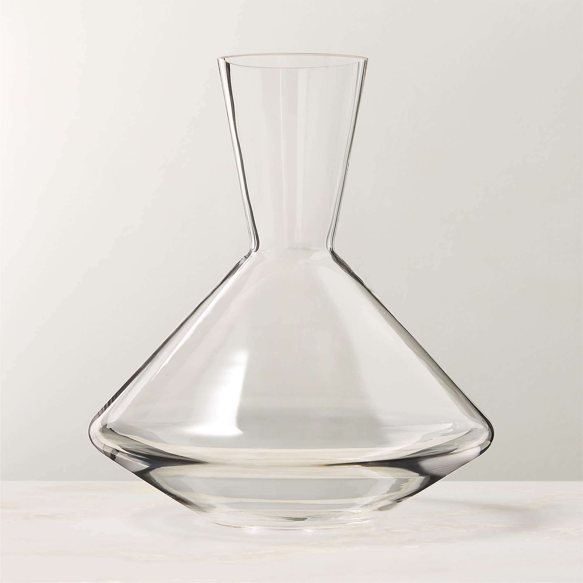 Muse Glass Wine Decanter | CB2 | CB2