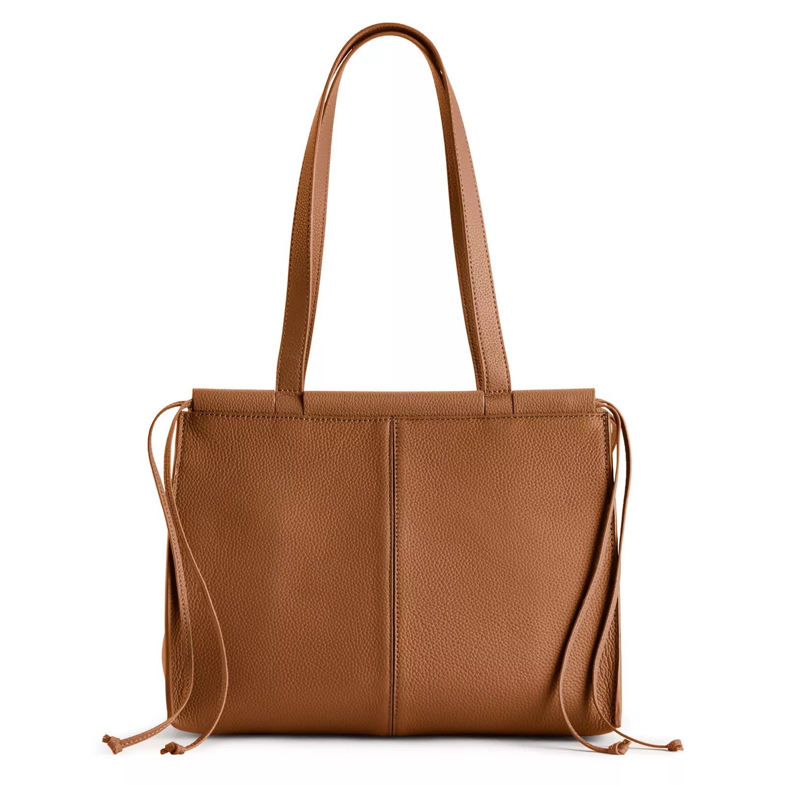 AmeriLeather Quinn Leather Handbag, Brown | Kohl's