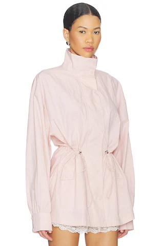 Carie Jacket in Baby Pink | Revolve Clothing (Global)