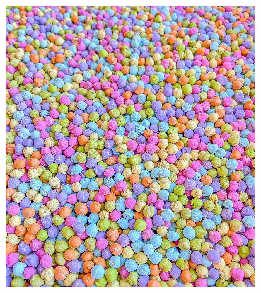 Colored Chickpeas for Sensory Play and Sensory Bins - Many Different Seasonal Colors (Pastel, 2 C... | Amazon (US)