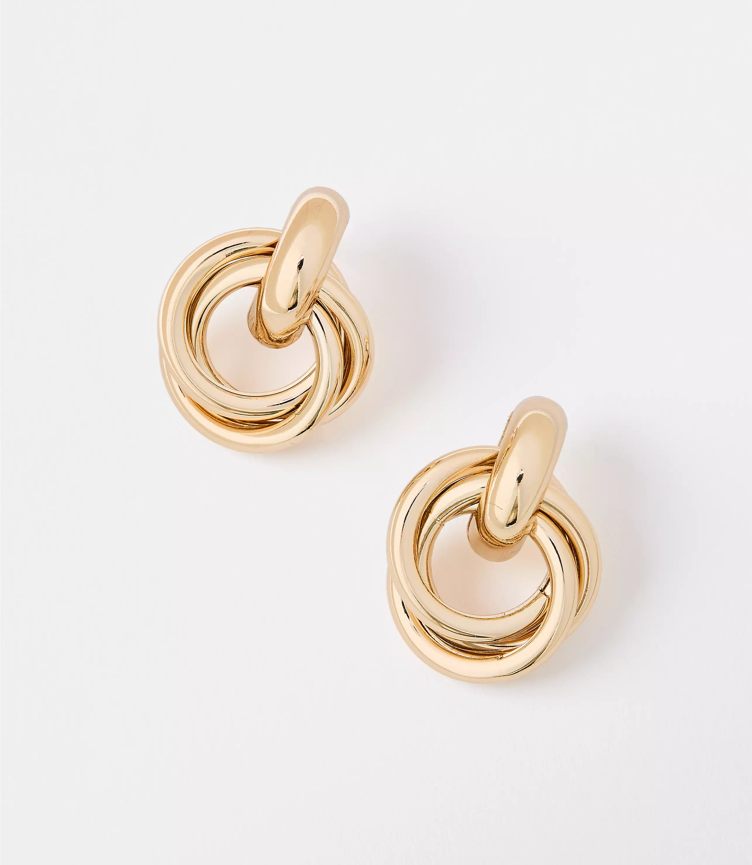 Twist Link Earrings | LOFT