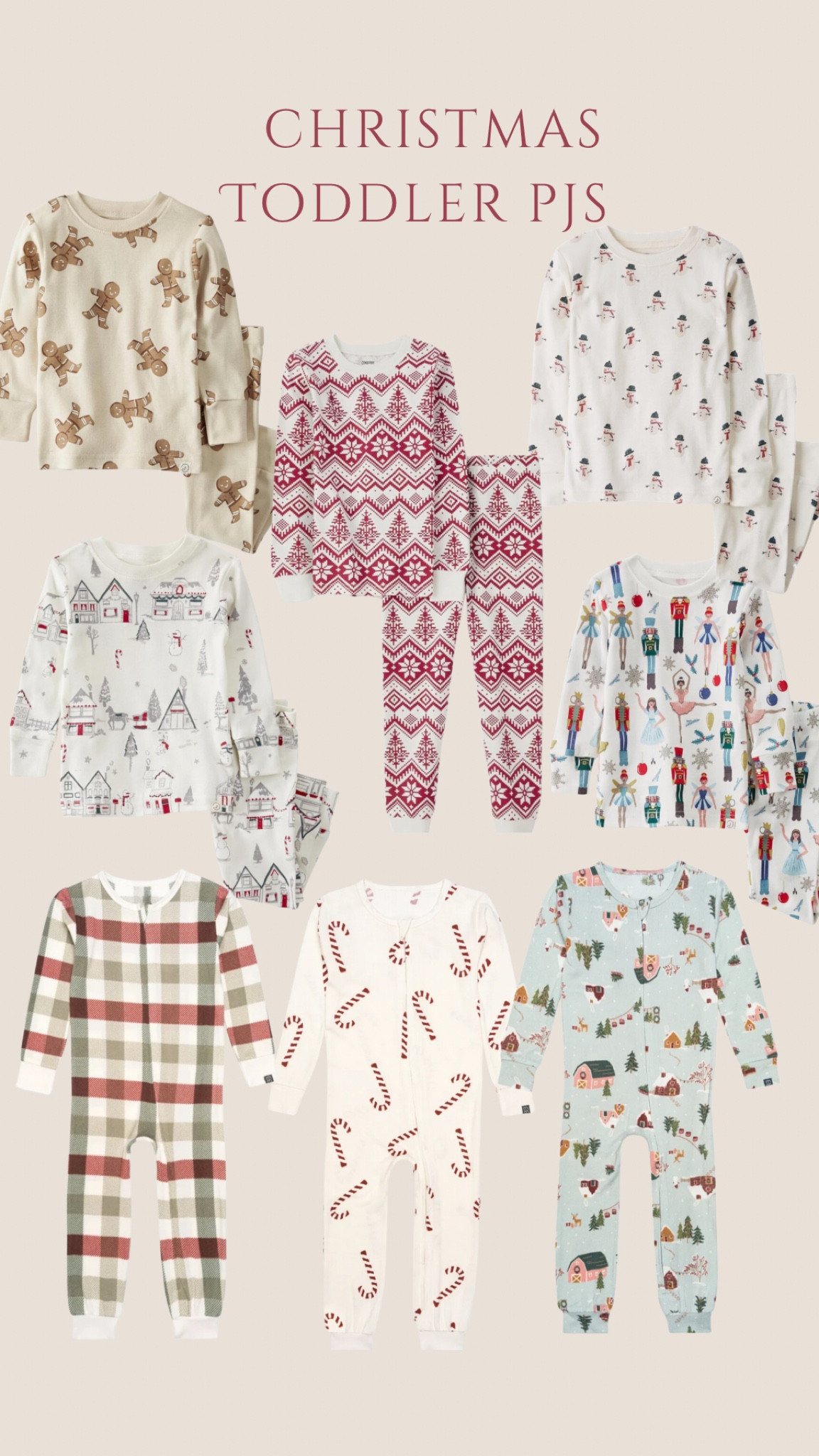 Christmas toddler pjs 
Amazon finds 
Walmart pjs 


#LTKHoliday #LTKKids #LTKFamily