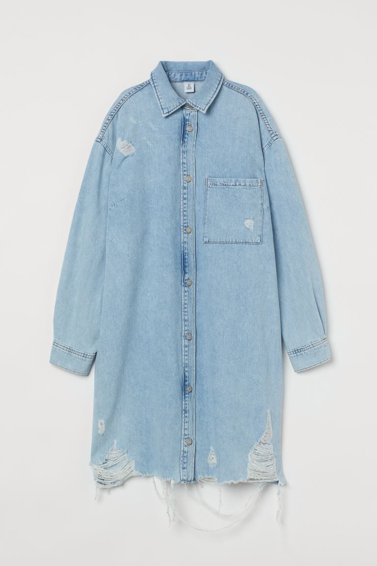 Oversized Denim Dress | H&M (US + CA)