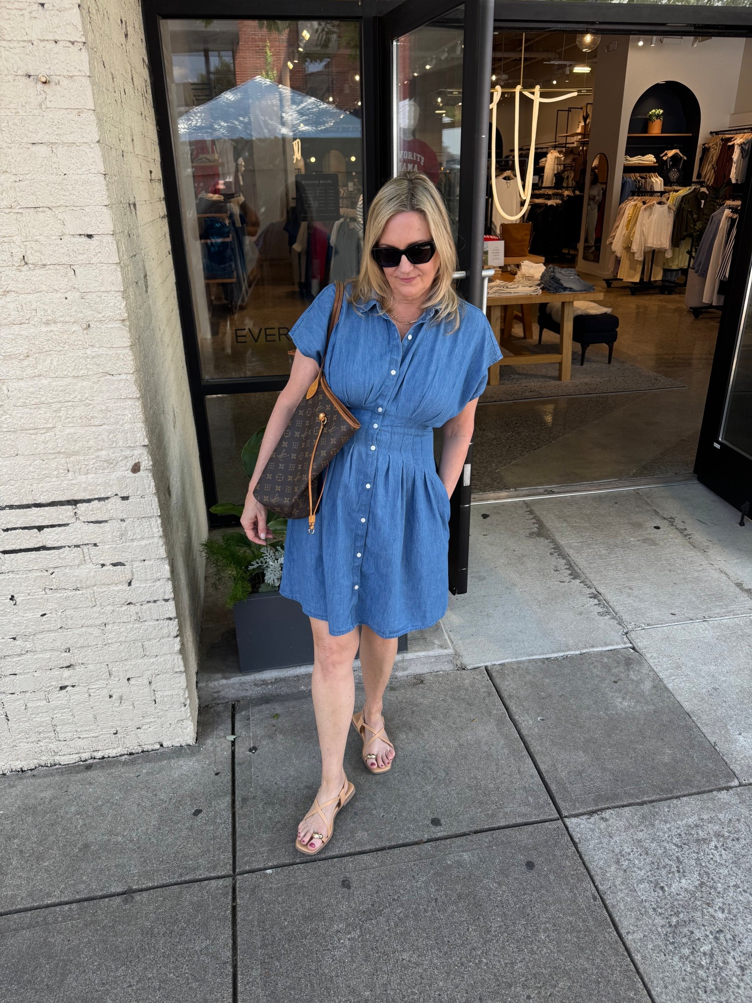 This is a “wear everywhere” dress for spring and summer!  
Spring dress
Business casual outfit 

#LTKSeasonal #LTKootd #LTKMothersDay