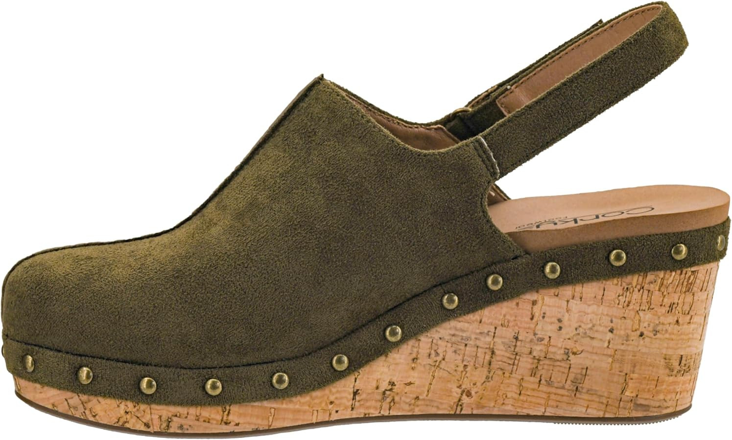 Corkys Footwear Women's Make Em Blush Closed Toe 2.5-inch Wedge - Featuring a Cushioned EVA Insol... | Amazon (US)
