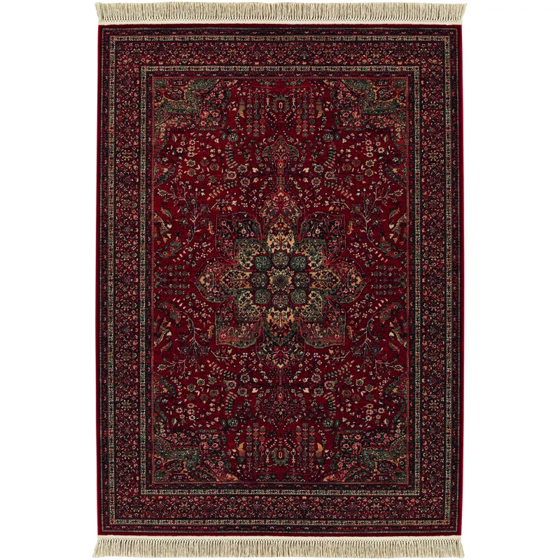 Doughman Wool Red Rug | Wayfair North America