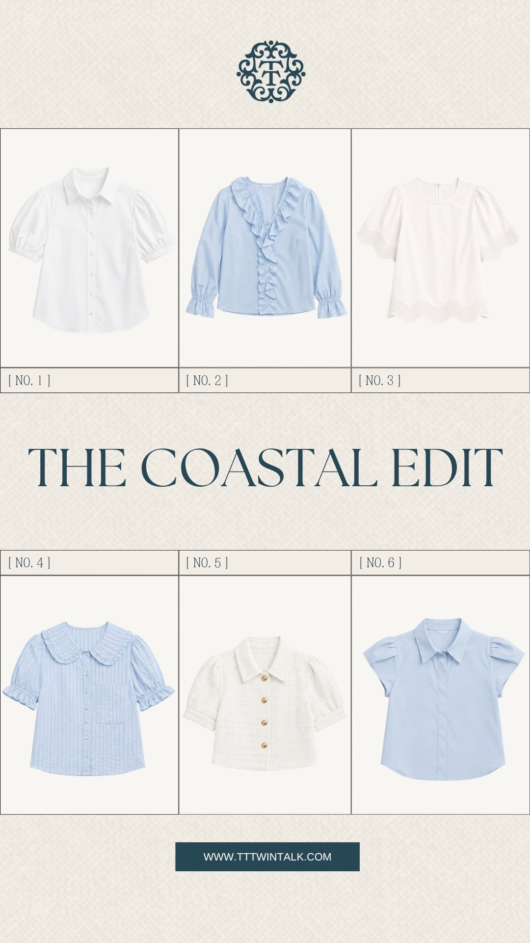 A good coastal wardrobe starts with tops like these. Soft blues, crisp whites, and classic shapes make them easy to style with denim, white pants, or shorts all summer. Pieces like this just make getting dressed feel easy.

#LTKOver40 #LTKSeasonal #LTKMidsize