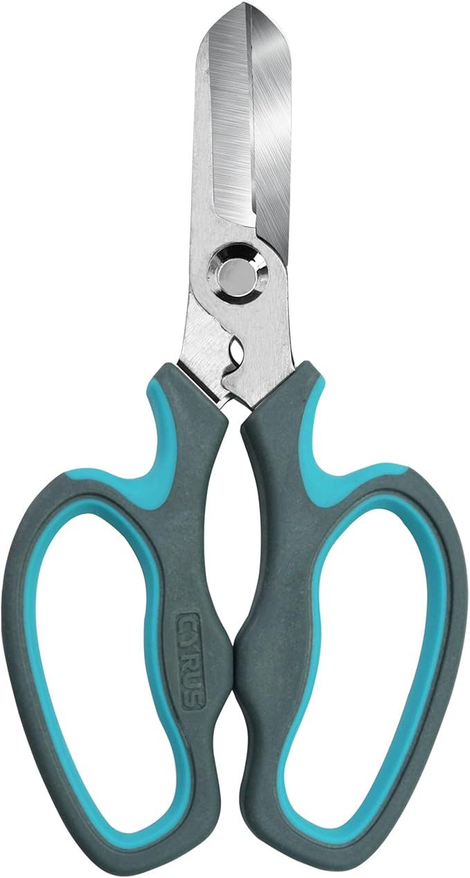 Amazon.com : CYRUS Flower Scissors Floral Shears for Cutting Flowers,Garden Shears with Integrate... | Amazon (US)