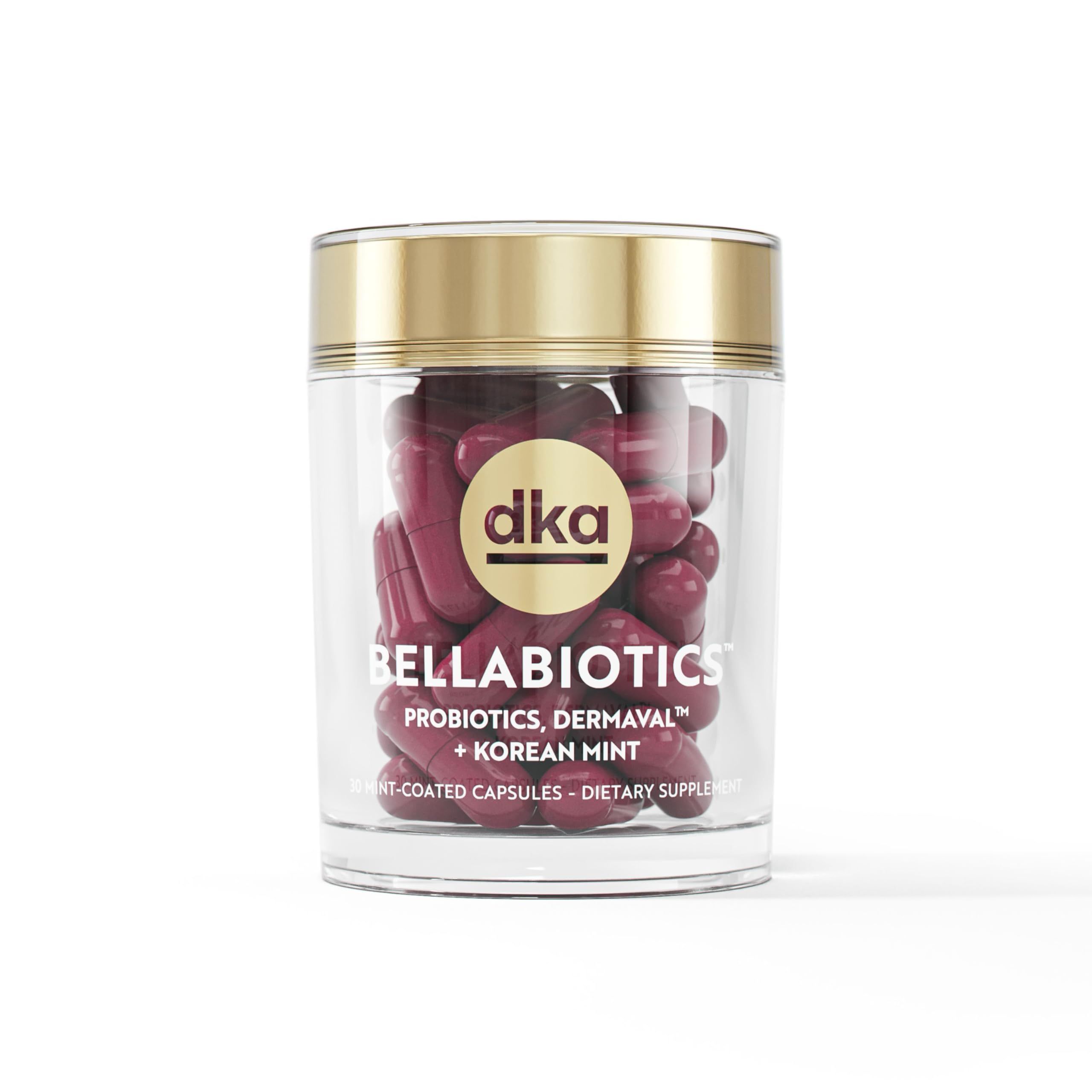 Dr. Kellyann Bellabiotics Probiotic for Digestion and Skin Health, 30 Capsules (Jar) | Amazon (US)
