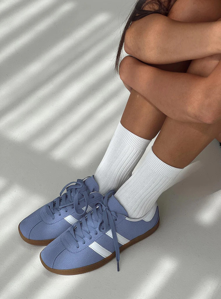 Huckle Sneakers Blue | Princess Polly US