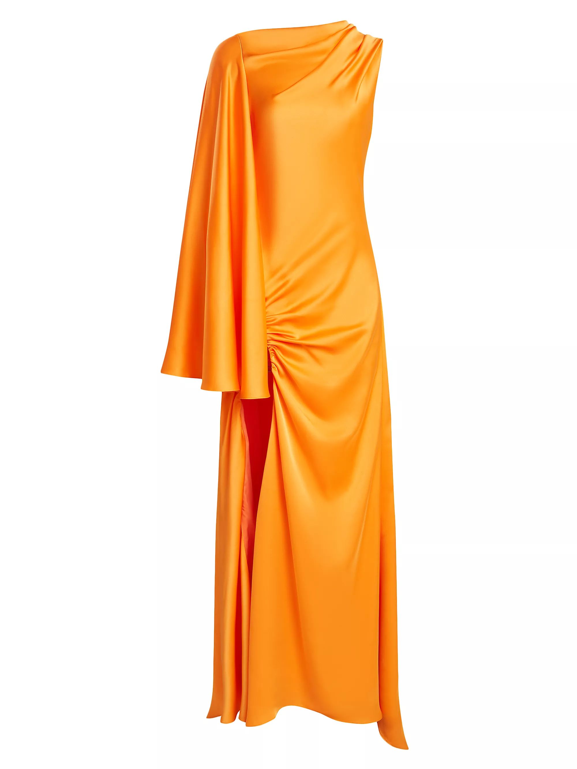 Keiana One-Shoulder Satin Gown | Saks Fifth Avenue