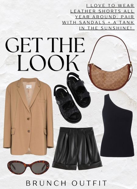 Summer outfit - brunch outfit idea styling leather shorts with a tank top and dad sandals!

Get 15% off my Coach handbag with code CHARLOTTE at MyBag.com *ad/pr

#brunchoutfit #summeroutfit #leathershorts #dadsandals

#LTKstyletip #LTKitbag #LTKshoecrush