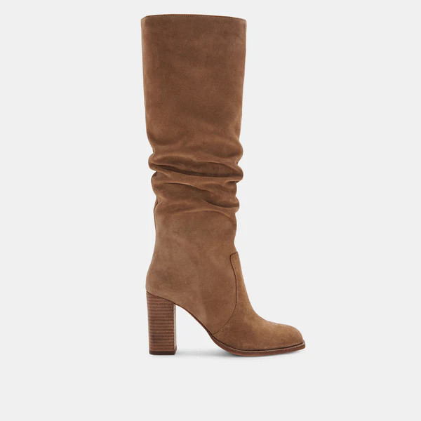 NEKITA BOOTS IN TRUFFLE SUEDE | DolceVita.com