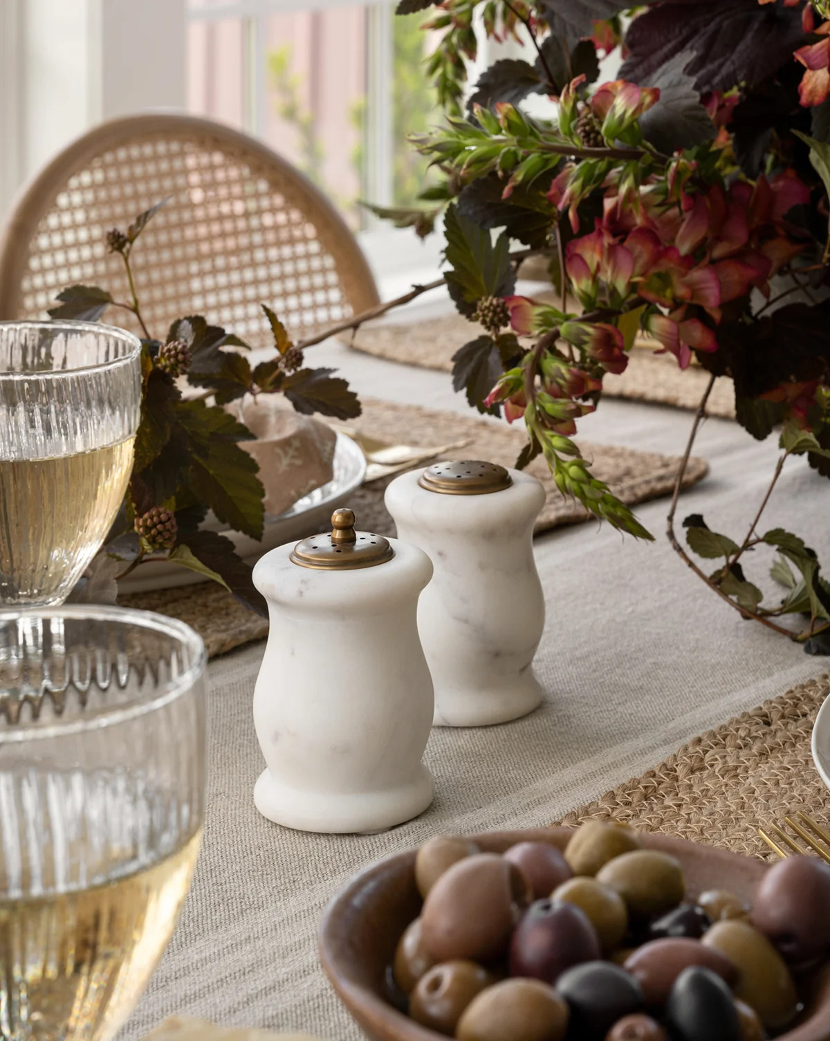 Marble Salt & Pepper Shakers (Set of 2) | McGee & Co. (US)