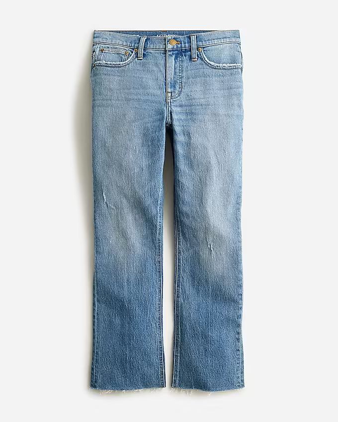 9" demi-boot crop jean in Brommell wash | J.Crew US