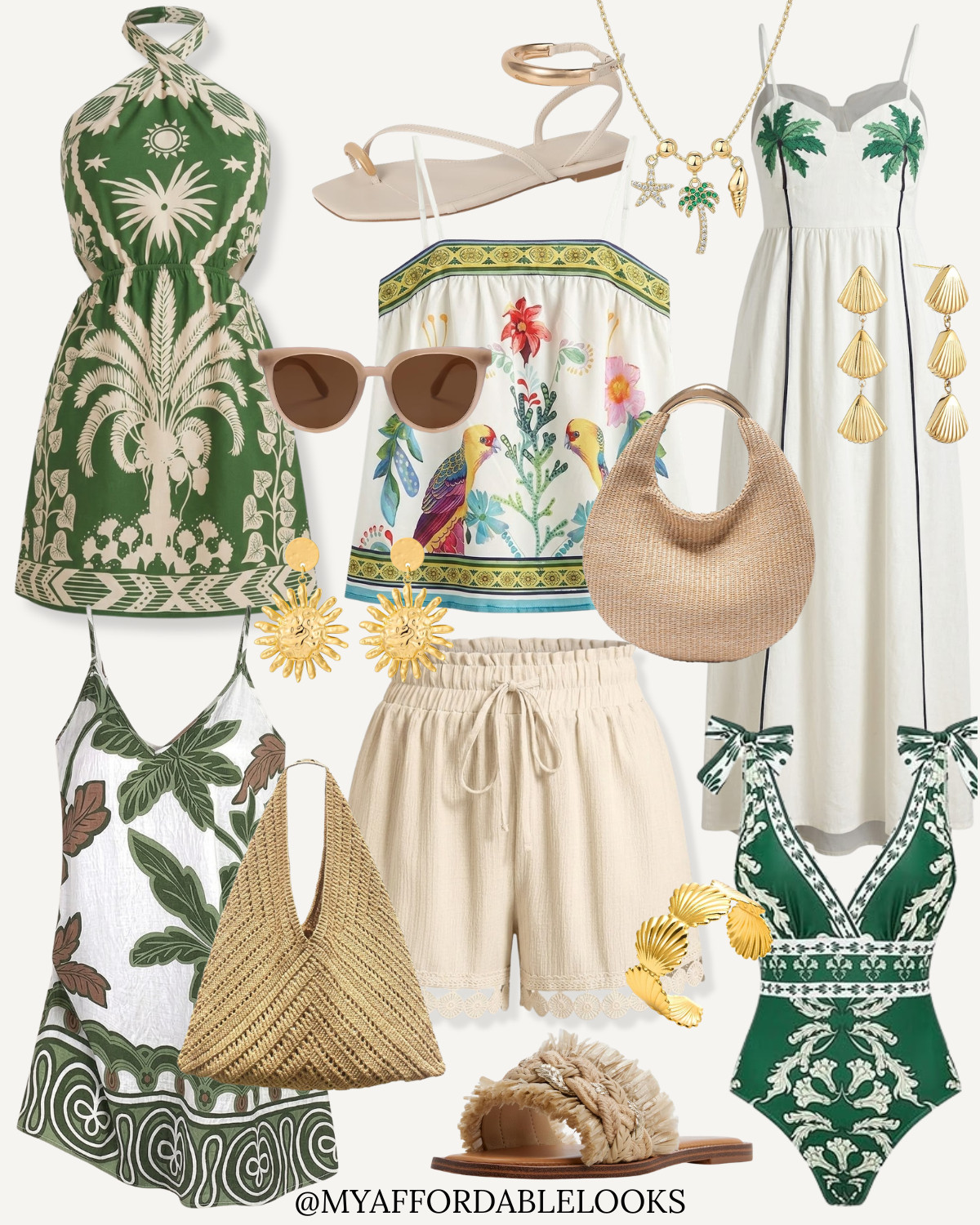 Amazon Farm Rio Inspired Vacation outfits 

 #LTKSeasonal #LTKSwim #LTKTravel