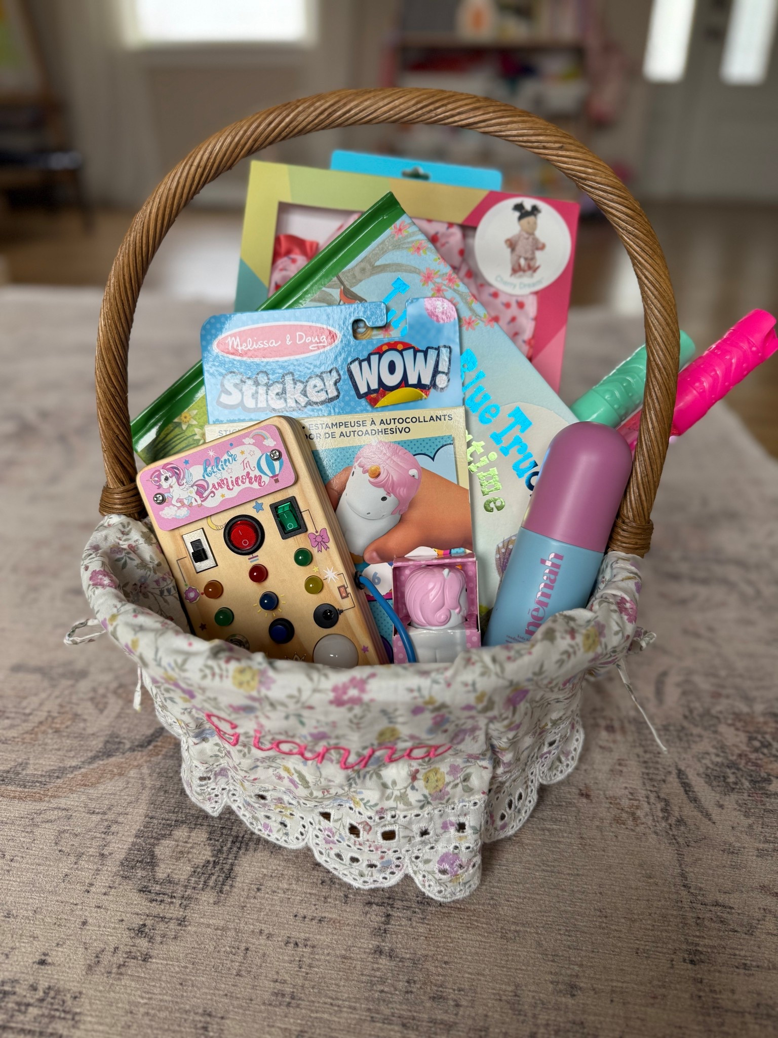 Toddler girl Easter basket ideas !! my favorites for things a toddler will actually use & be excited about 💛

#LTKKids #LTKBaby #LTKSeasonal